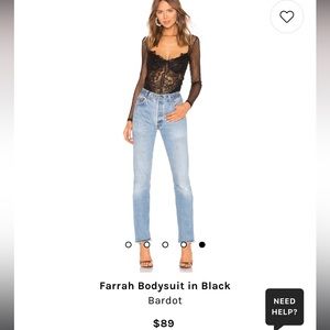 Bardot Farrah Bodysuit.